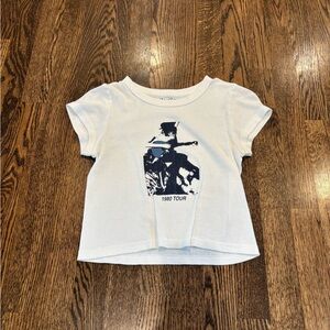 Brandy Melville White Short Sleeve Graphic Tee